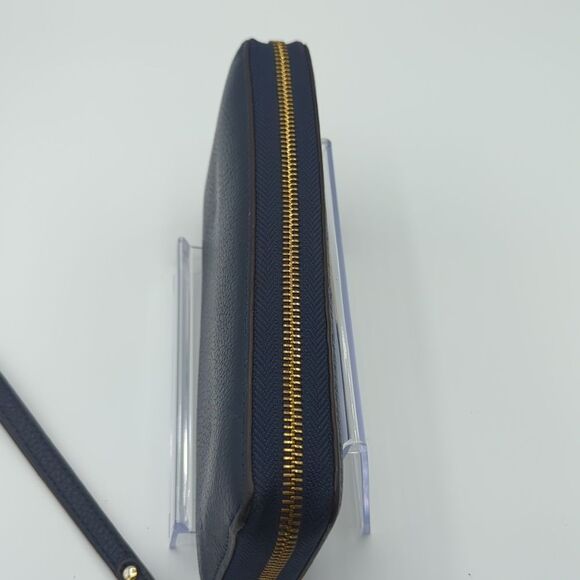 Michael Kors Blue Zip-Around Wallet - Picture 4 of 10